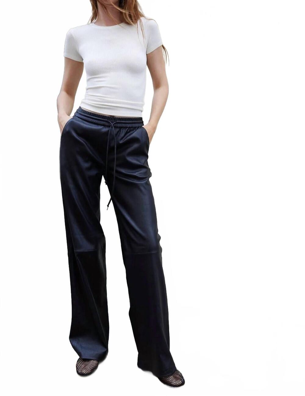 NEW SPRWMN baggy athletic sweatpants in black